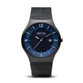 BERING Herren-Armbanduhr Analog Solar Edelstahl 14440-227 - 1