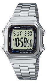 Casio Collection Unisex-Armbanduhr A178WEA 1AES - 1