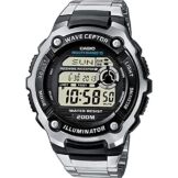 Casio Wave Ceptor Herrenarmbanduhr WV-200DE-1AVER, Funkuhr, schwarz, massives Edelstahlarmband - 1