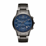 Emporio Armani Herren Chronograph Quarz Uhr mit Edelstahl Armband AR11215 - 1