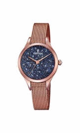 Festina Damen Analog Quarz Uhr mit Edelstahl Armband F20338/3 - 1