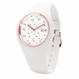 Ice-Watch - Ice Cosmos Star White - Weiße Damenuhr mit Silikonarmband - 016297 (Medium) - 1