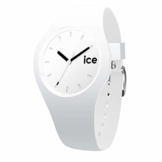 Ice-Watch - Ice Ola White Black - Weiße Damenuhr mit Silikonarmband - 000992 (Small) - 1