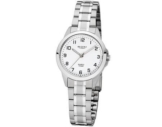 REGENT Uhr - Damenuhr mit Stahlband 10 Bar - F1003 - 1