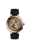 Versace Herren Chronograph Quarz Uhr mit Gummi Armband VCN030017 - 1