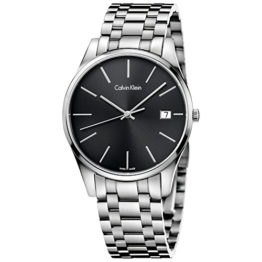 Calvin Klein Herren Analog Quarz Smart Watch Armbanduhr mit Edelstahl Armband K4N21141 - 1