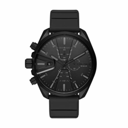 Diesel Herren Chronograph Quarz Uhr mit Silikon Armband DZ4507 - 1