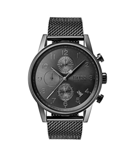BOSS Herren Quarz Armbanduhr mit Edelstahlarmband 1513674 - 1