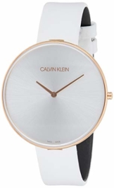 Calvin Klein Damen Analog Quarz Uhr mit Leder Armband K8Y236L6 - 1