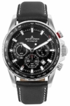 Jacques Lemans Herrenuhr Chronograph Liverpool Schwarz 1-2099A - 1