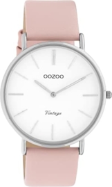 OOZOO Vintage Damen Uhr - Armbanduhr Damen mit 20mm Lederarmband - Analog Damenuhr in rund C20210 - 1